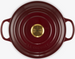Brytfanna żeliwna okrągła 24 cm garnet LE CREUSET