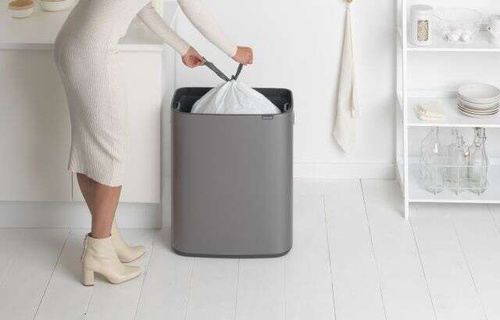 Kosz Bo Touch Bin 60l platynowy BRABANTIA