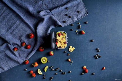 Lunch box dziecięcy Gram Blue Infinit MONBENTO