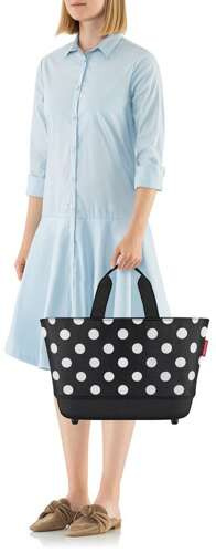 Torba shoppingbasket dots white REISENTHEL