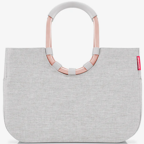 Torba loopshopper L frame twist sky rose REISENTHEL
