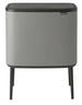 Kosz BO Touch Bin 36l Mineral Concrete Grey BRABANTIA 