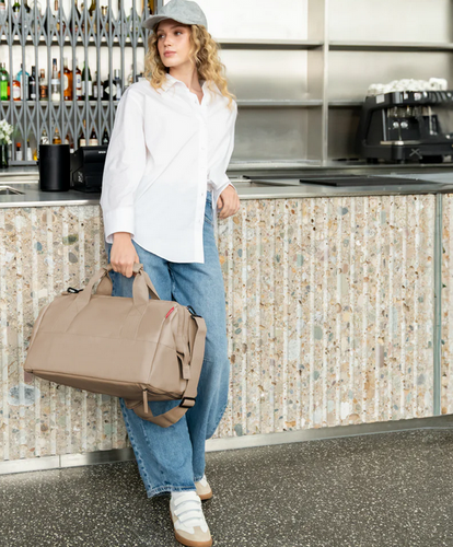 Torba allrounder M duffel mix caramel REISENTHEL