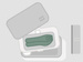 Sztućce podróżne Pocket Color green forest MONBENTO