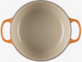 Brytfanna żeliwna okrągła 20 cm płomienna LE CREUSET