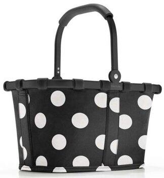 Koszyk carrybag XS frame dots white REISENTHEL
