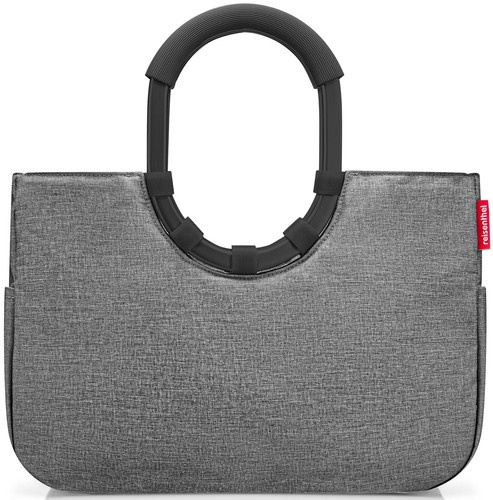 Torba loopshopper M frame twist silver REISENTHEL