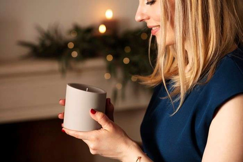 Świeca zapachowa NewMoon Energy beżowa VILLEROY BOCH