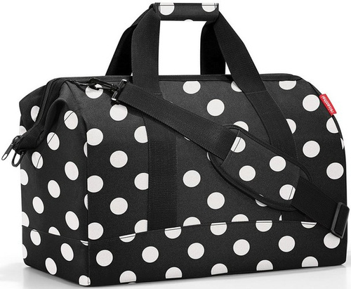 Torba allrounder L dots white REISENTHEL