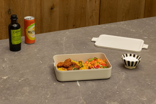 Pojemnik na lunch duży Make & Take Soft Beige BRABANTIA