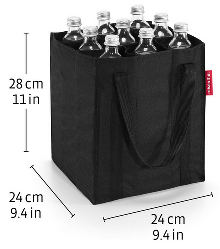 Torba na butelki bottlebag twist maroon REISENTHEL