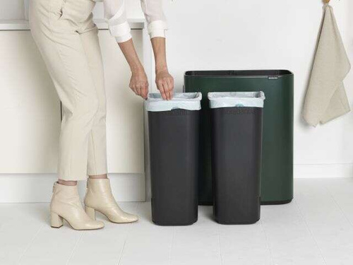 Kosz Bo Touch Bin 2x30 l Pine Green BRABANTIA