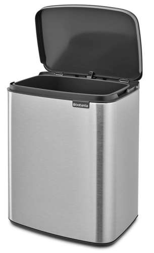 Kosz 12l Bo Matt Steel Fingerprint Proof BRABANTIA