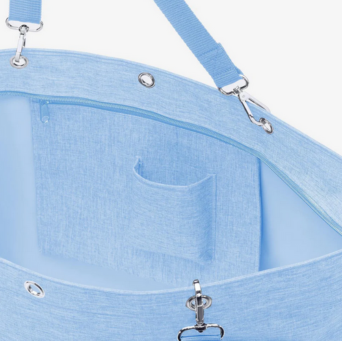 Torba shopper XL twist powder blue REISENTHEL