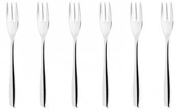 Zestaw 6 widelczyków do ciasta Riviera BUGATTI