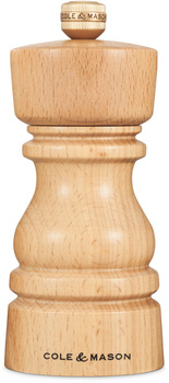 Młynek do pieprzu 13cm London Natural Beech COLE&MASON