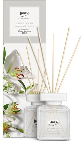Dyfuzor 200ml White Lily ESSENTIALS ipuro 