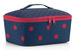 Torba coolerbag M pocket mixed dots red REISENTHEL