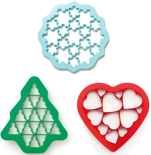 Zestaw 3 foremek do wycinania ciastek LEKUE