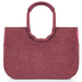 Torba loopshopper L twist maroon REISENTHEL