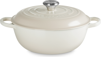 Garnek do gulaszu 26 cm - 4,1 l meringue LE CREUSET