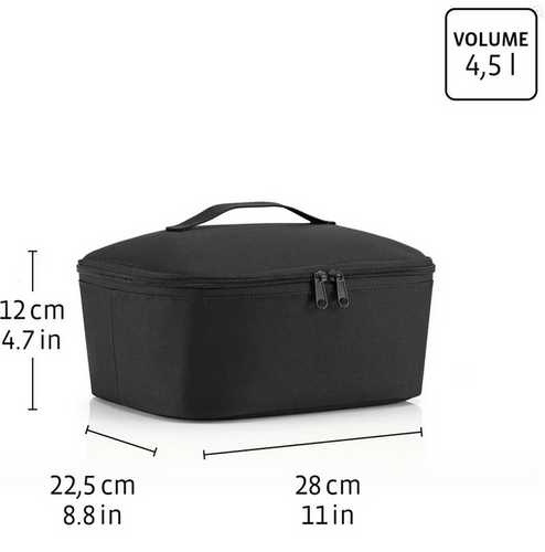 Coolerbag M pocket mesh lemon REISENTHEL