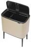 Kosz 11+23 l BO Touch Bin Champagne BRABANTIA