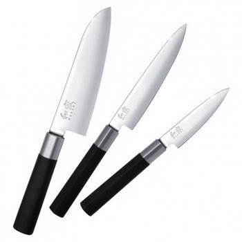 Zestaw 3 noży WASABI BLACK KAI