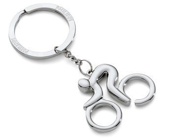 Brelok Rowerzysta nikiel połysk PHILIPPI