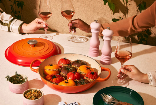 Garnek profesjonalny Gourmet 30 cm płomienny LE CREUSET