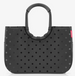 Torba loopshopper L frame glossy dots black REISENTHEL