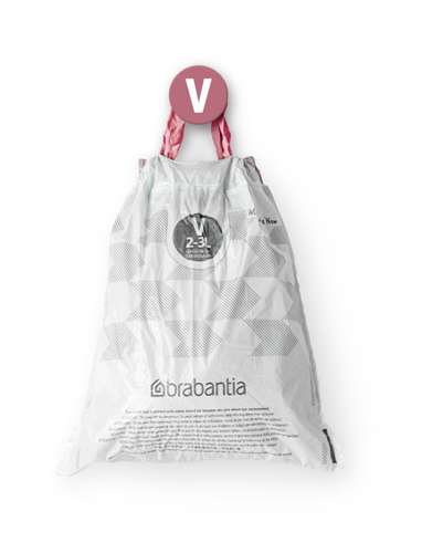 Worki na śmieci rozmiar V - 3l 20 sztuk BRABANTIA