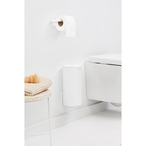 Zasobnik na papier toaletowy MindSet Mineral Fresh White BRABANTIA