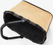Koszyk carrybag raffia black REISENTHEL