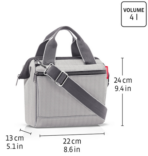 Torba allrounder cross twist maroon REISENTHEL