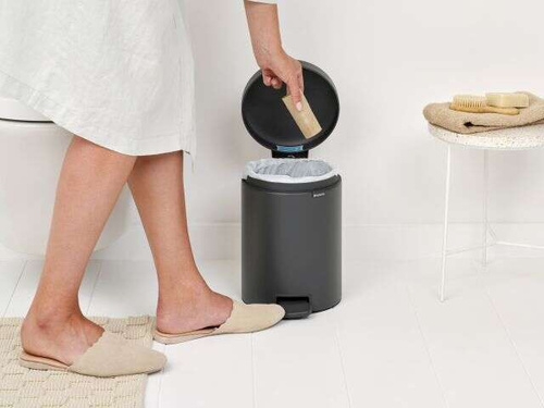 Kosz pedałowy NewIcon 3l Mineral Infinite Grey BRABANTIA