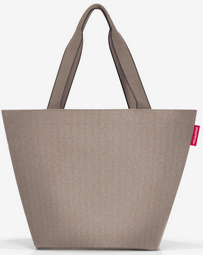 Torba shopper M herringbone mokka REISENTHEL
