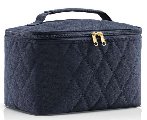 Kosmetyczka cosmetic case rhombus midnight gold REISENTHEL