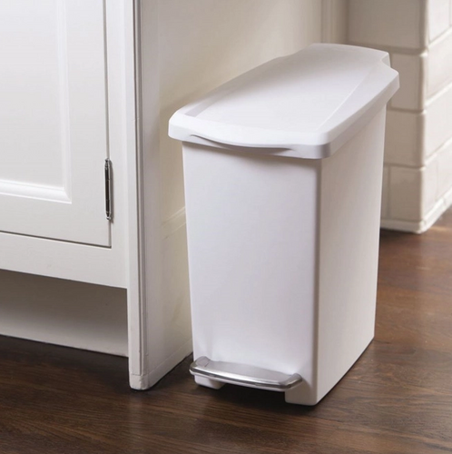 Kosz na śmieci 10l Slim biały SIMPLEHUMAN