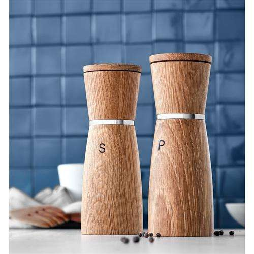 Zestaw 2 młynków do pieprzu i soli Ceramill Nature WMF