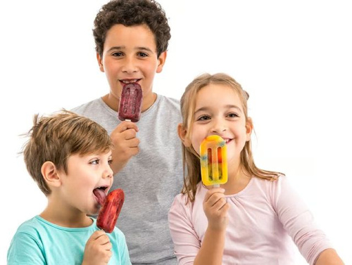 Zestaw 4 foremek do lodów M Ice Lolly Moulds LEKUE