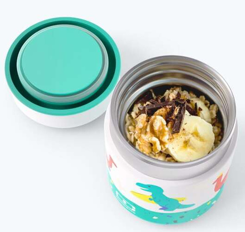 Termos obiadowy 280ml Capsule blue Dino s MONBENTO