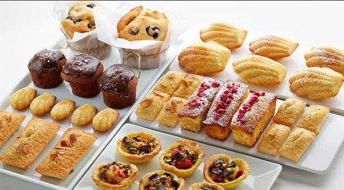 Forma do mini Financier silikonowa czarna LEKUE