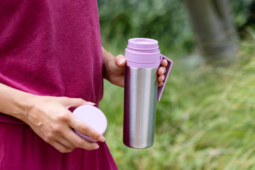 Butelka termiczna 500 ml Make & Take Lilac Pink BRABANTIA