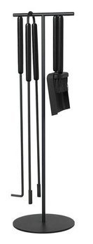 Zestaw kominkowy ASHI czarny BLOMUS