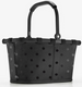 Koszyk carrybag XS frame glossy dots black REISENTHEL