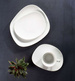 Spodek do filiżanki 17,5cm Organic White VILLEROY BOCH