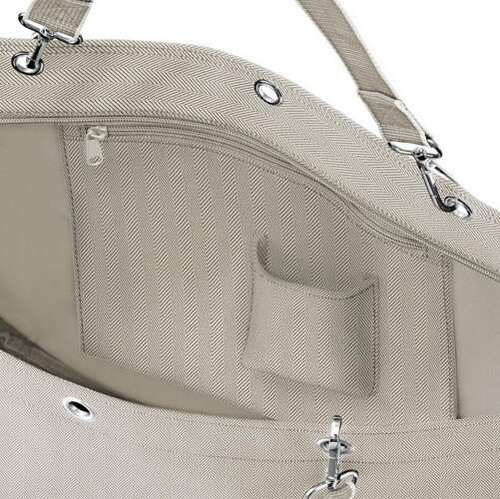 Torba shopper XL herringbone sand REISENTHEL