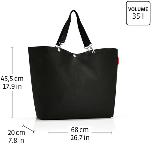 Torba shopper XL herringbone mokka REISENTHEL