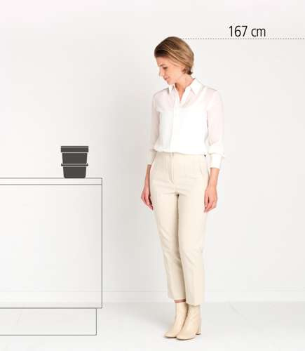Kosz Sort & Go 6l Light Grey BRABANTIA